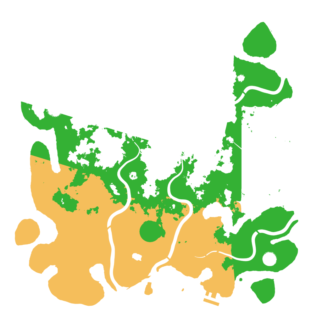Biome Rust Map: Procedural Map, Size: 4051, Seed: 5654