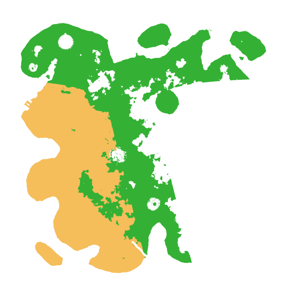Biome Rust Map: Procedural Map, Size: 3500, Seed: 5290015