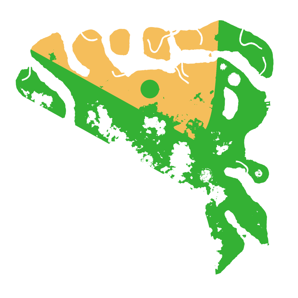 Biome Rust Map: Procedural Map, Size: 4250, Seed: 395844009