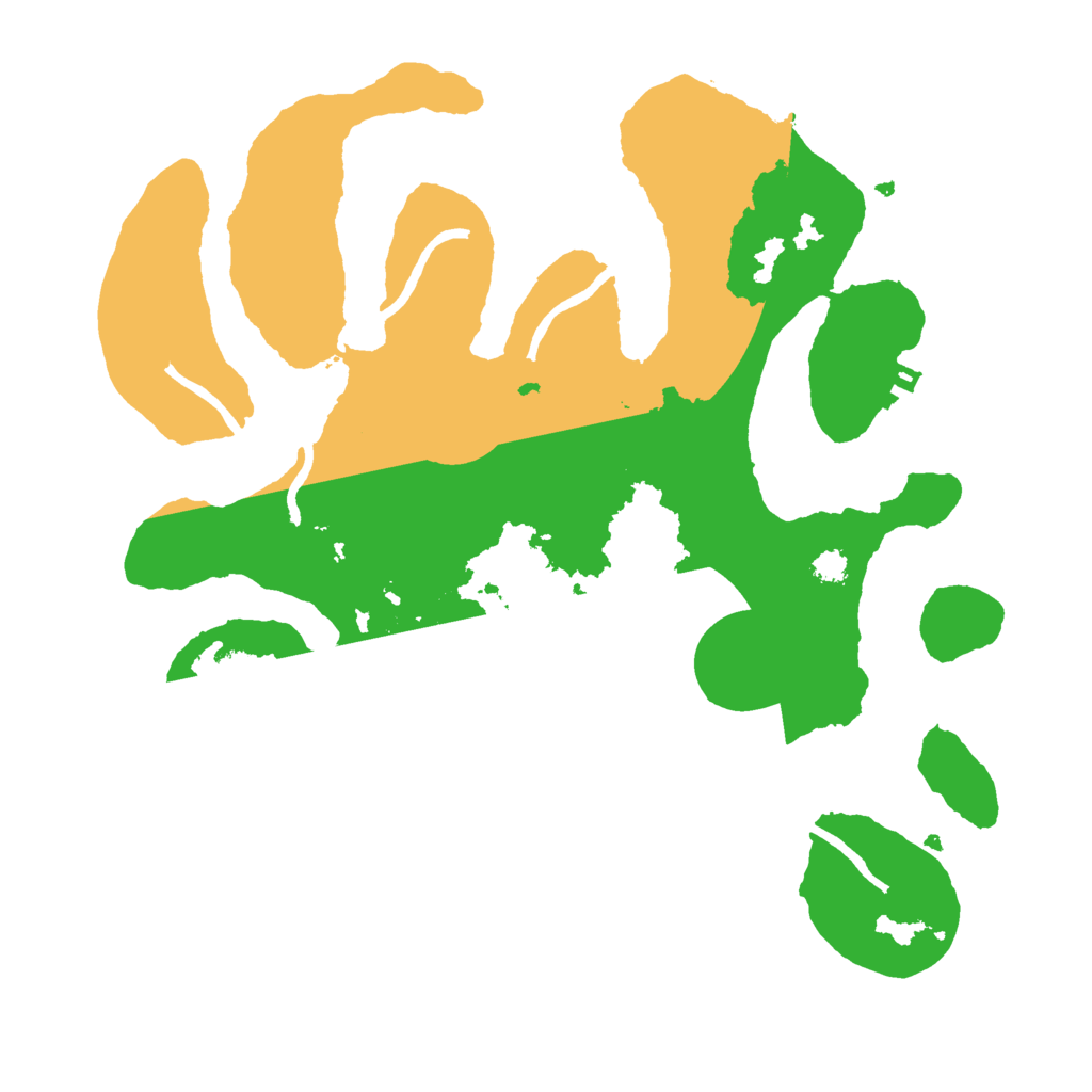 Biome Rust Map: Procedural Map, Size: 3000, Seed: 62121