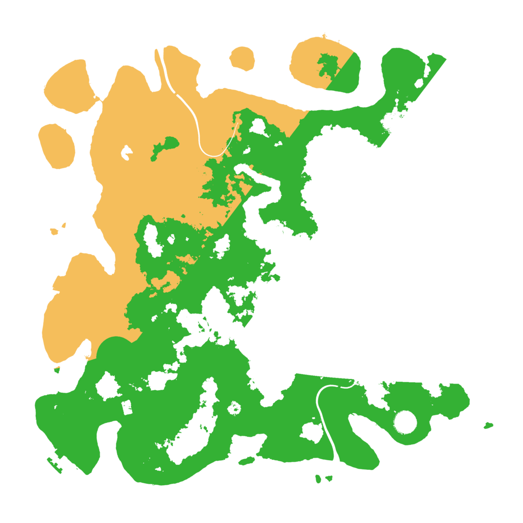 Biome Rust Map: Procedural Map, Size: 4000, Seed: 716689731