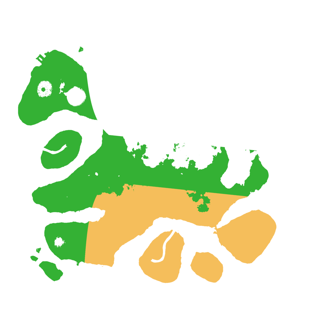 Biome Rust Map: Procedural Map, Size: 3000, Seed: 564903