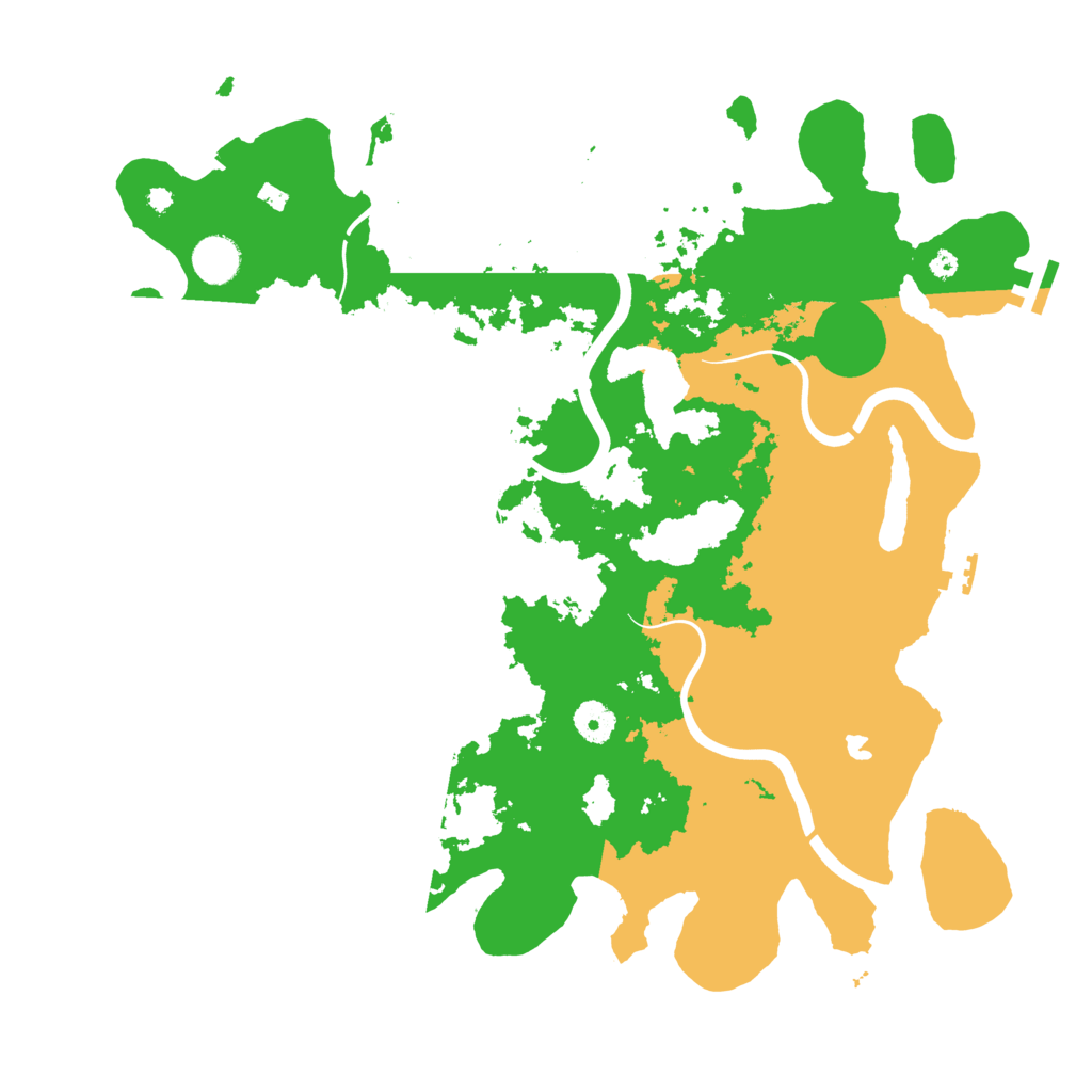 Biome Rust Map: Procedural Map, Size: 4000, Seed: 2097858025