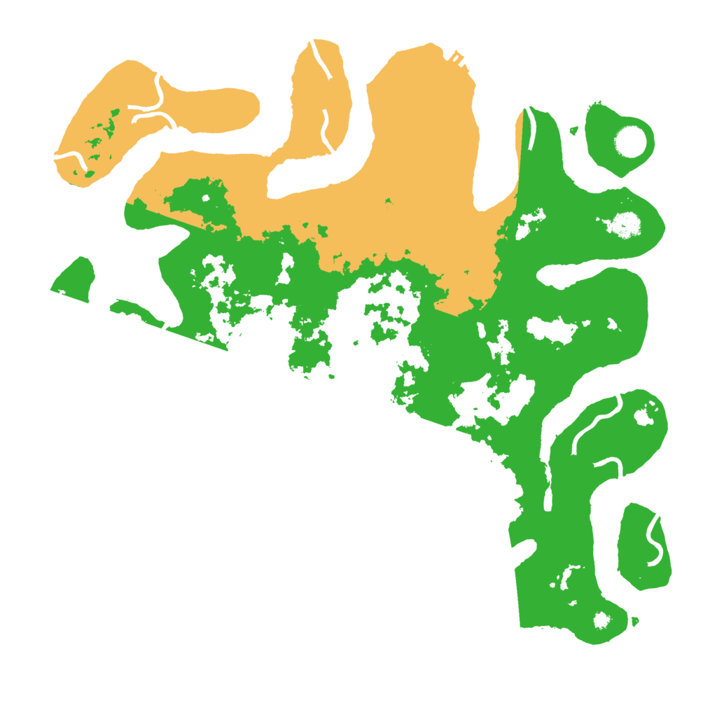 Biome Rust Map: Procedural Map, Size: 4000, Seed: 4521