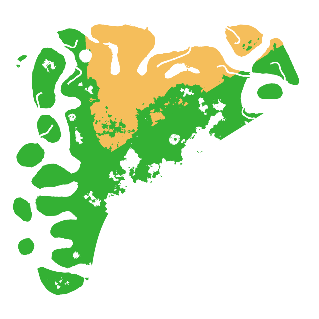 Biome Rust Map: Procedural Map, Size: 4500, Seed: 1964427