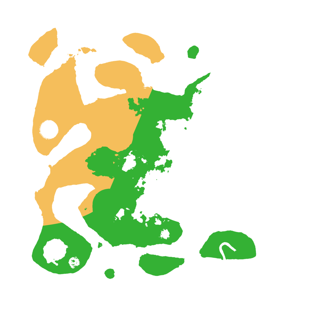 Biome Rust Map: Procedural Map, Size: 3000, Seed: 1800