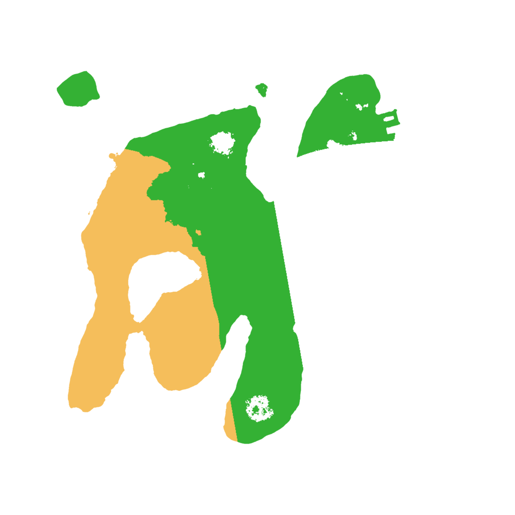 Biome Rust Map: Procedural Map, Size: 2000, Seed: 590107635