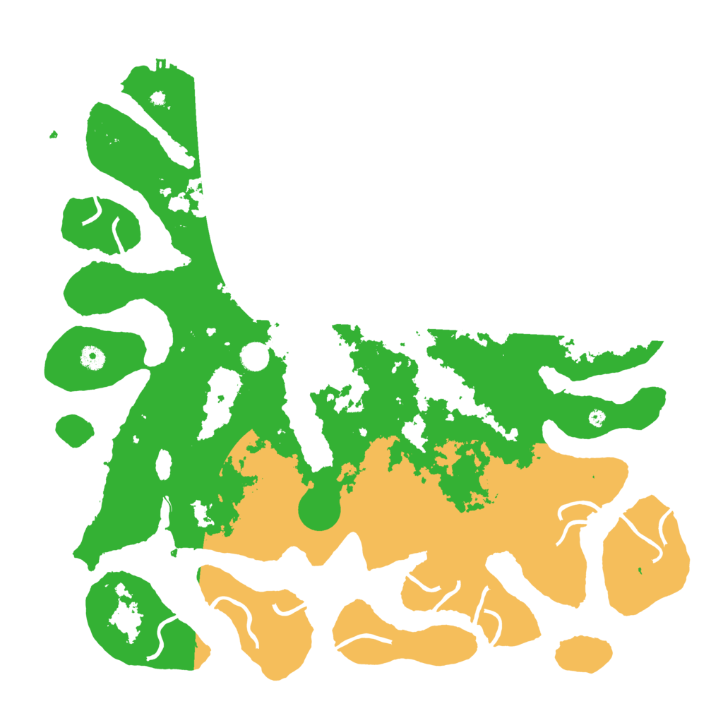 Biome Rust Map: Procedural Map, Size: 4500, Seed: 1377298