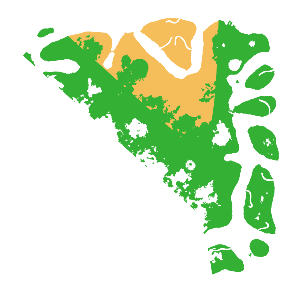 Biome Rust Map: Procedural Map, Size: 4500, Seed: 55530065