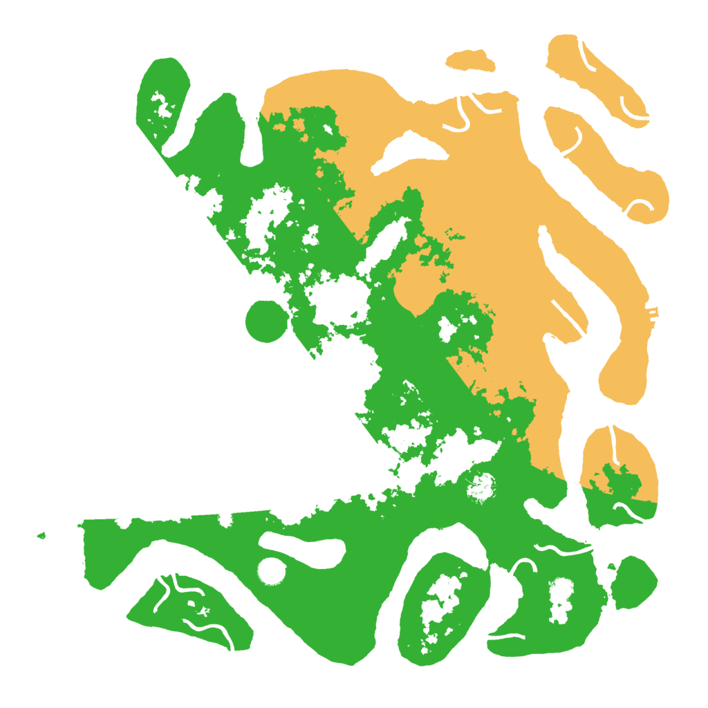 Biome Rust Map: Procedural Map, Size: 4500, Seed: 3839113