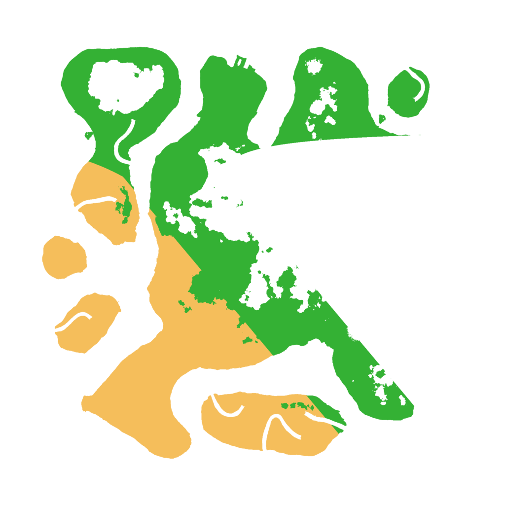 Biome Rust Map: Procedural Map, Size: 3000, Seed: 14641