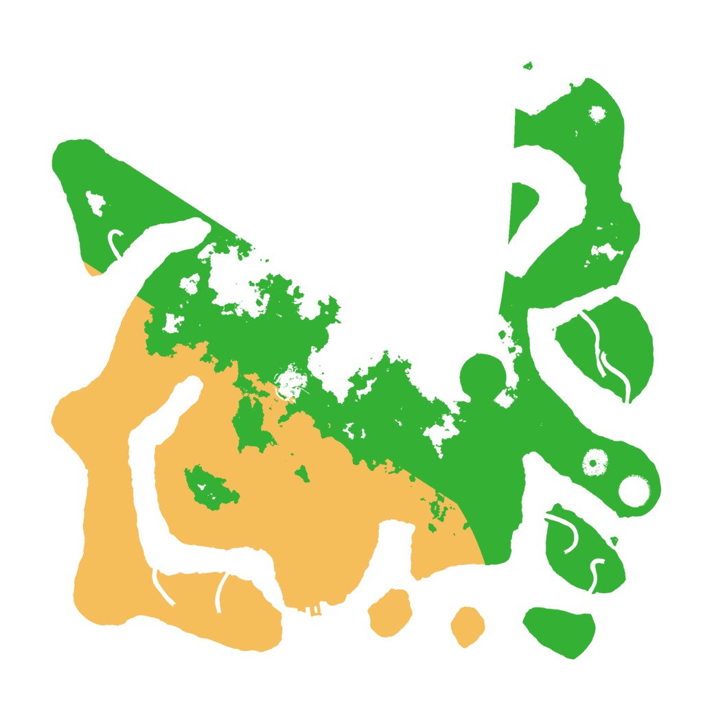 Biome Rust Map: Procedural Map, Size: 4000, Seed: 159635