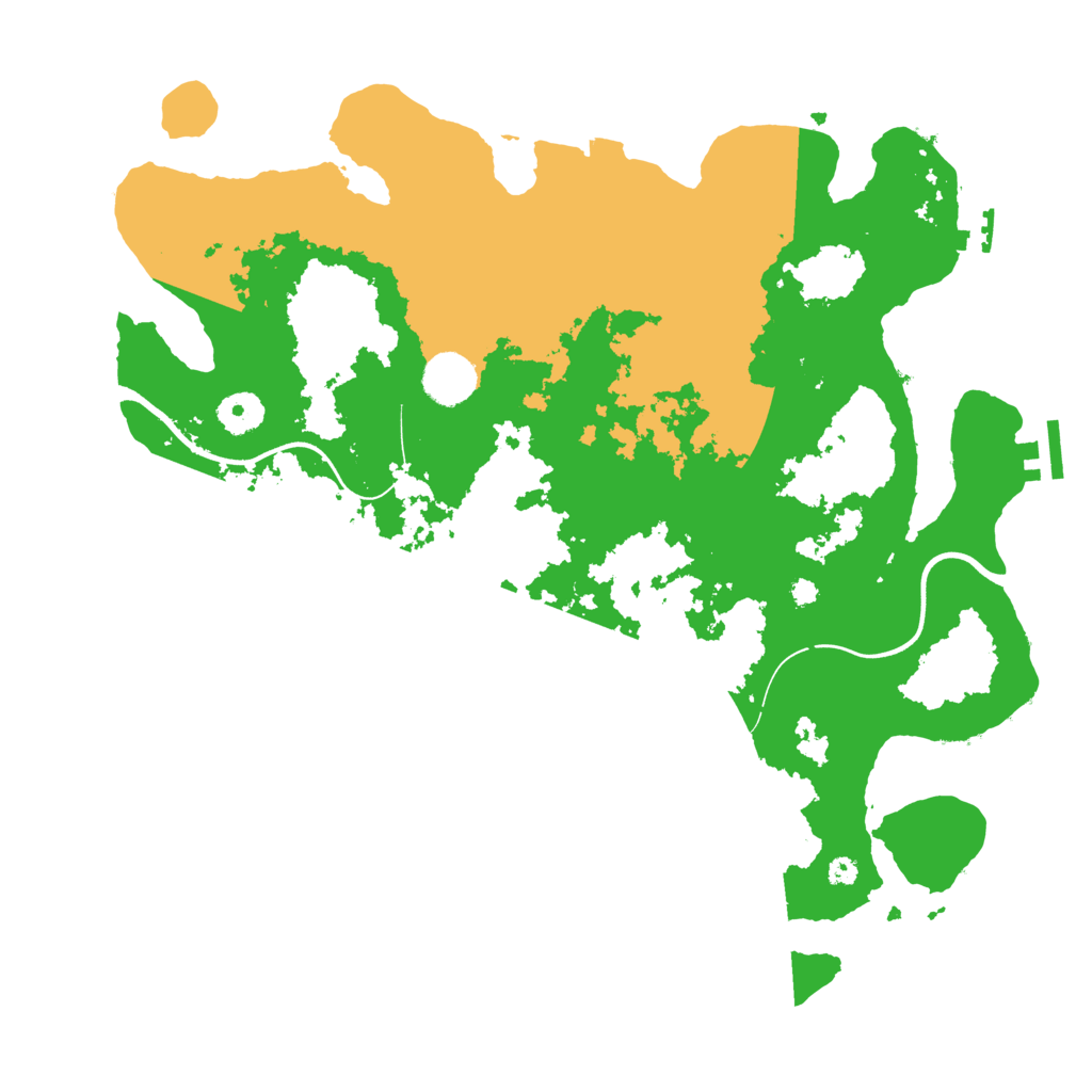 Biome Rust Map: Procedural Map, Size: 3750, Seed: 7688965