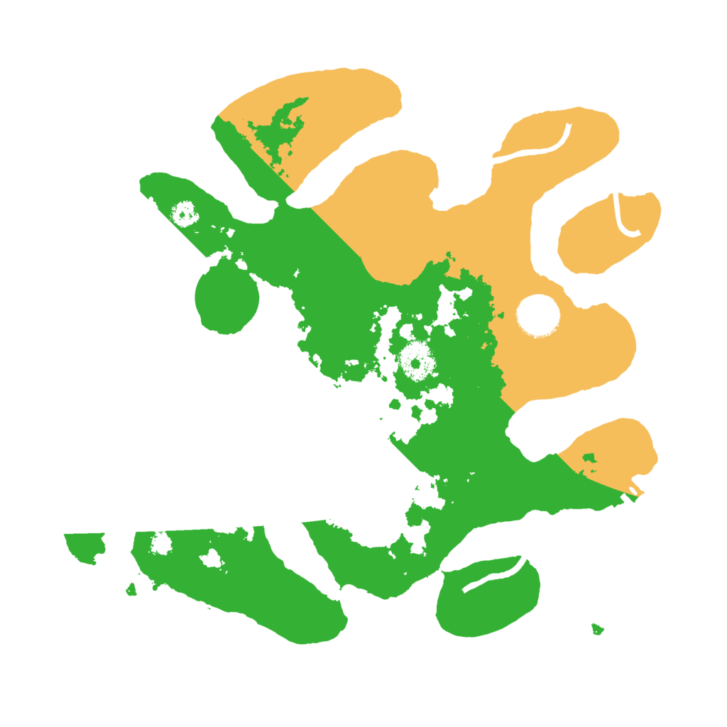 Biome Rust Map: Procedural Map, Size: 3000, Seed: 556808