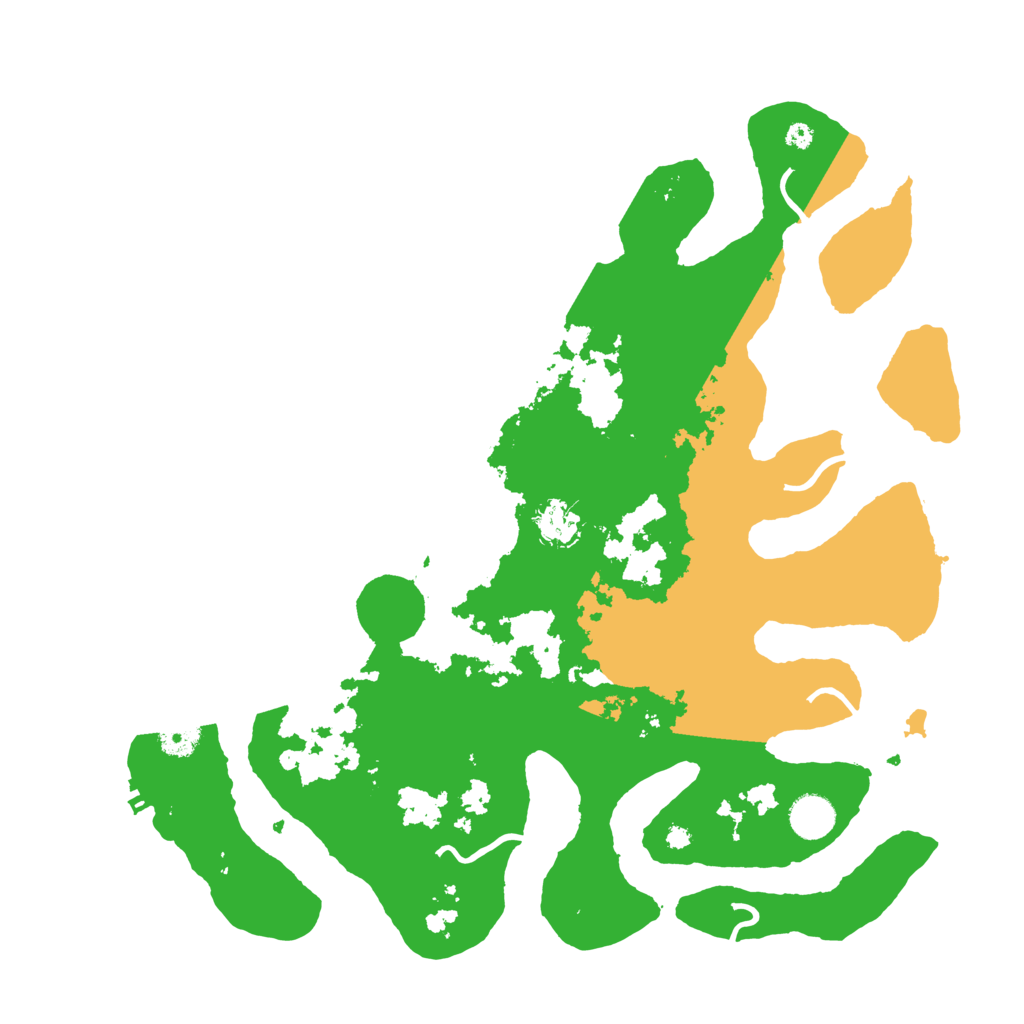 Biome Rust Map: Procedural Map, Size: 4000, Seed: 620607