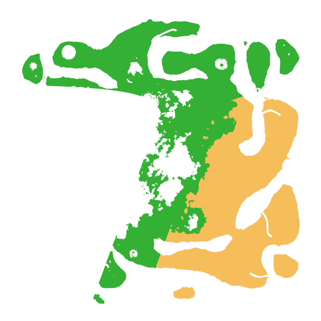 Biome Rust Map: Procedural Map, Size: 4000, Seed: 101672
