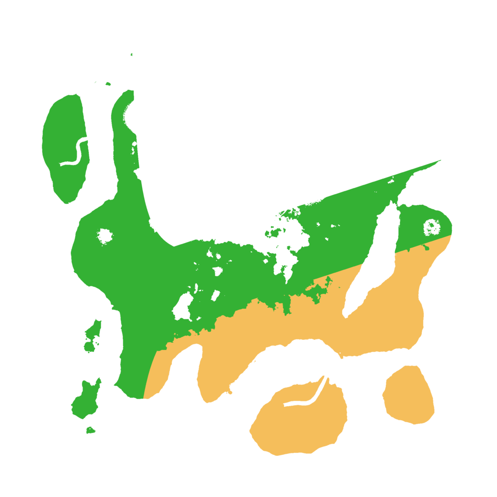 Biome Rust Map: Procedural Map, Size: 3000, Seed: 629886