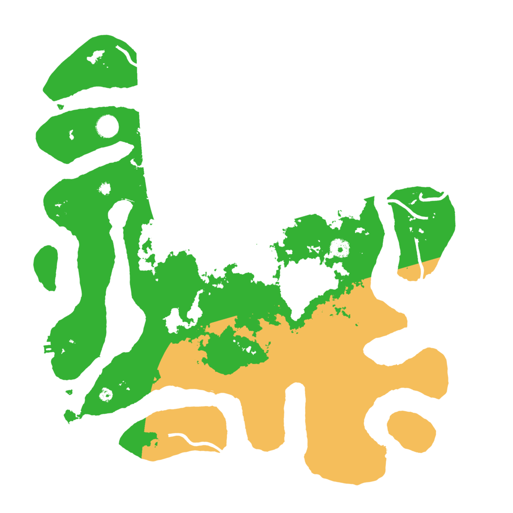 Biome Rust Map: Procedural Map, Size: 4000, Seed: 185399