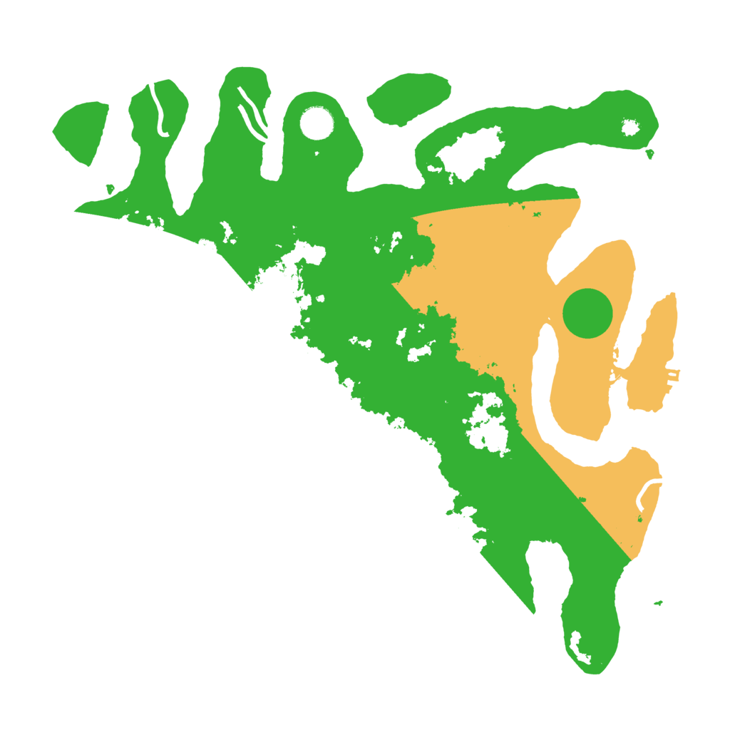 Biome Rust Map: Procedural Map, Size: 3850, Seed: 1811722837