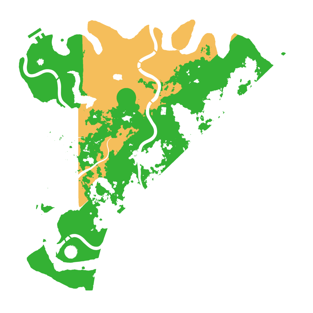 Biome Rust Map: Procedural Map, Size: 4250, Seed: 936976995