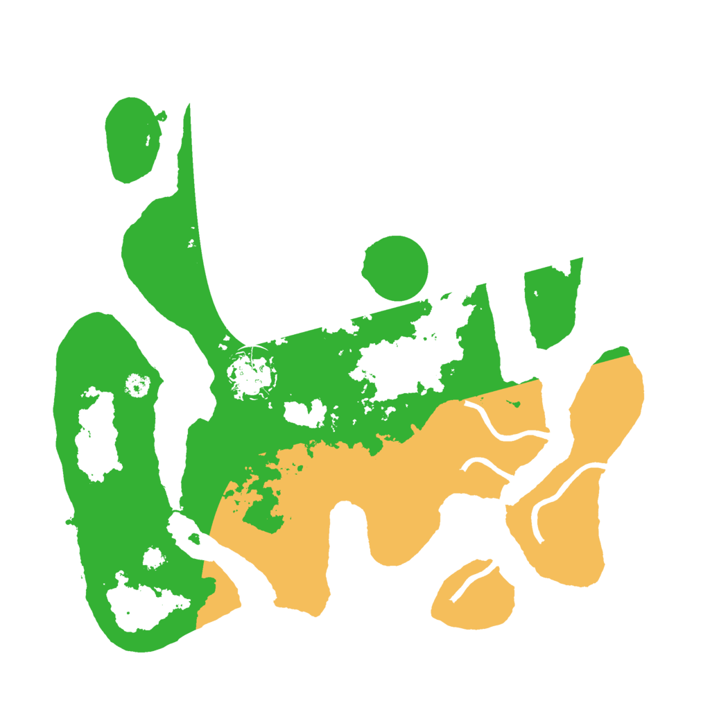 Biome Rust Map: Procedural Map, Size: 3000, Seed: 577590