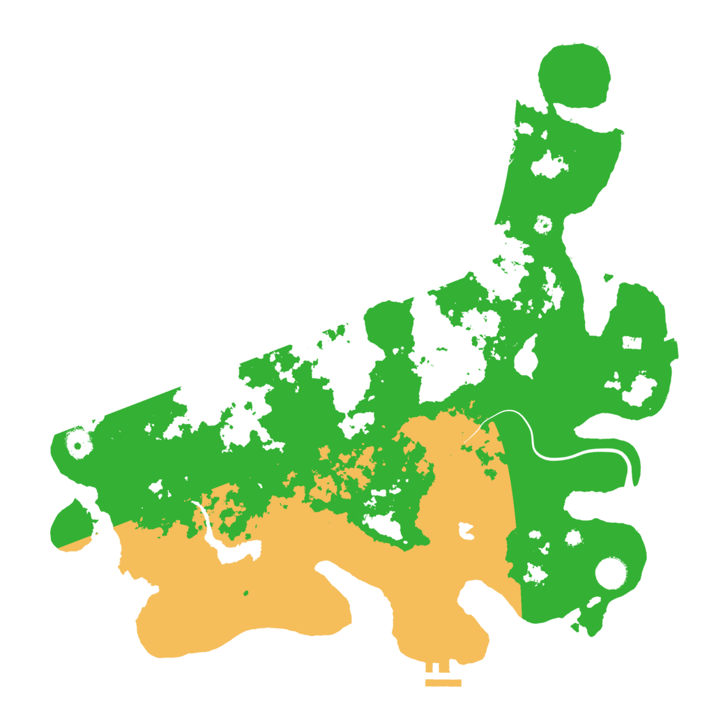 Biome Rust Map: Procedural Map, Size: 4000, Seed: 773651