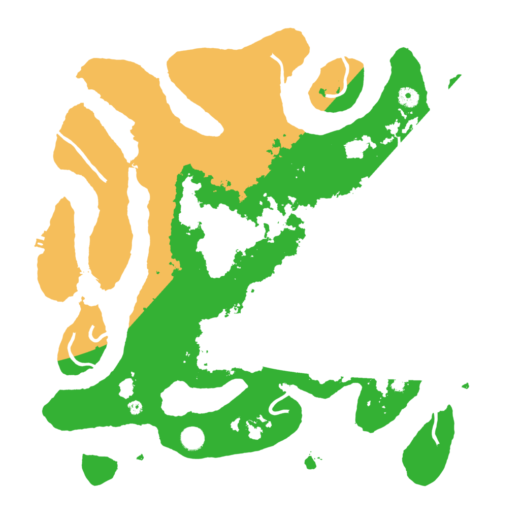 Biome Rust Map: Procedural Map, Size: 3850, Seed: 1535484435