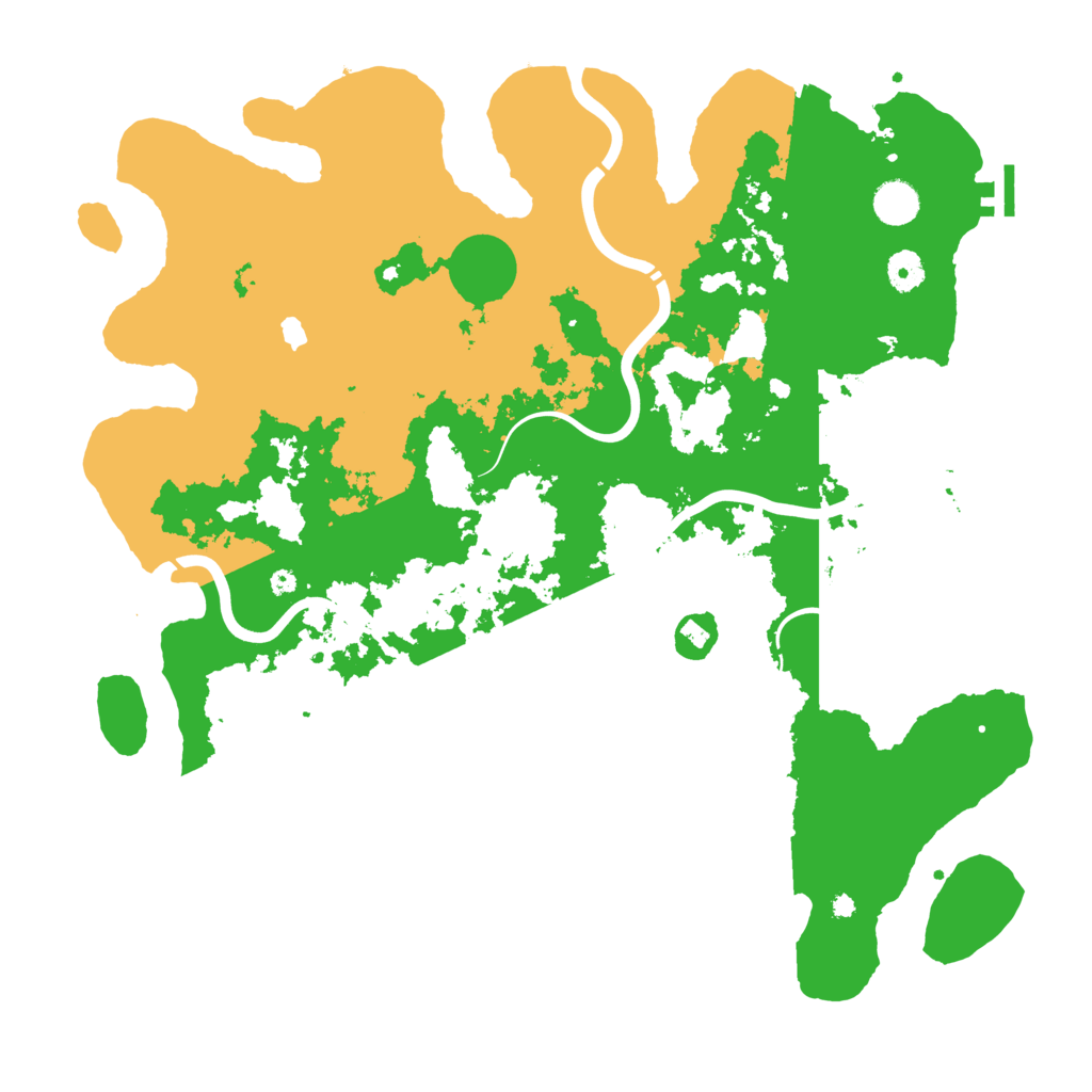 Biome Rust Map: Procedural Map, Size: 4250, Seed: 730582632