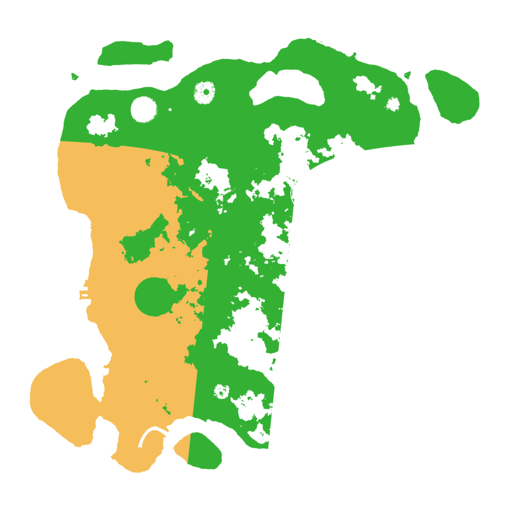 Biome Rust Map: Procedural Map, Size: 3550, Seed: 116507167