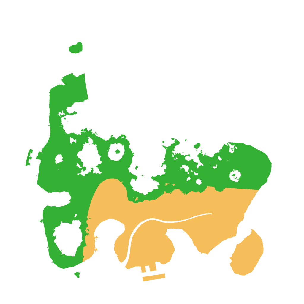 Biome Rust Map: Procedural Map, Size: 2700, Seed: 533628520