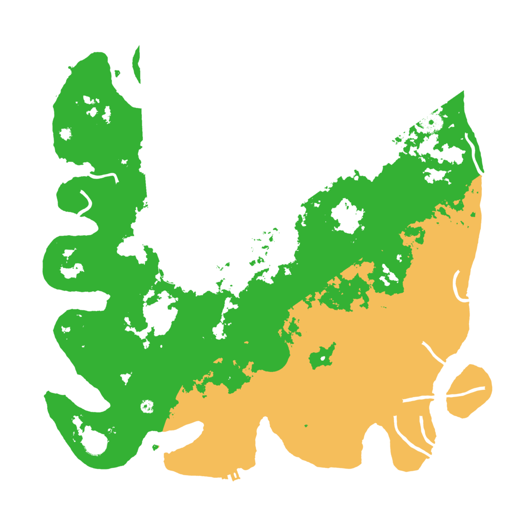 Biome Rust Map: Procedural Map, Size: 4000, Seed: 428878