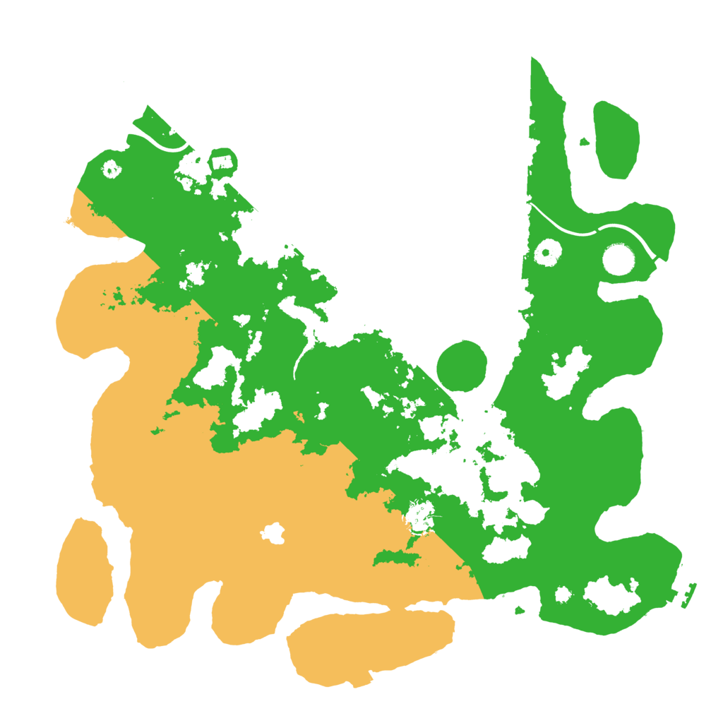 Biome Rust Map: Procedural Map, Size: 4000, Seed: 1161912150