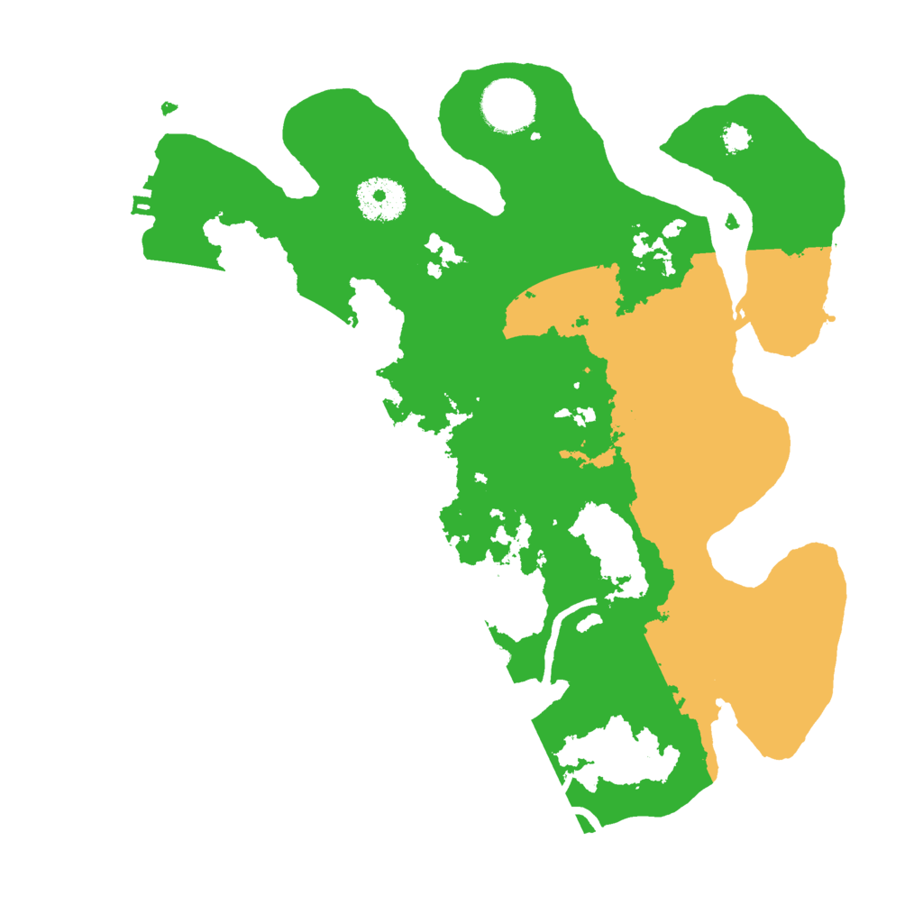 Biome Rust Map: Procedural Map, Size: 3000, Seed: 386568