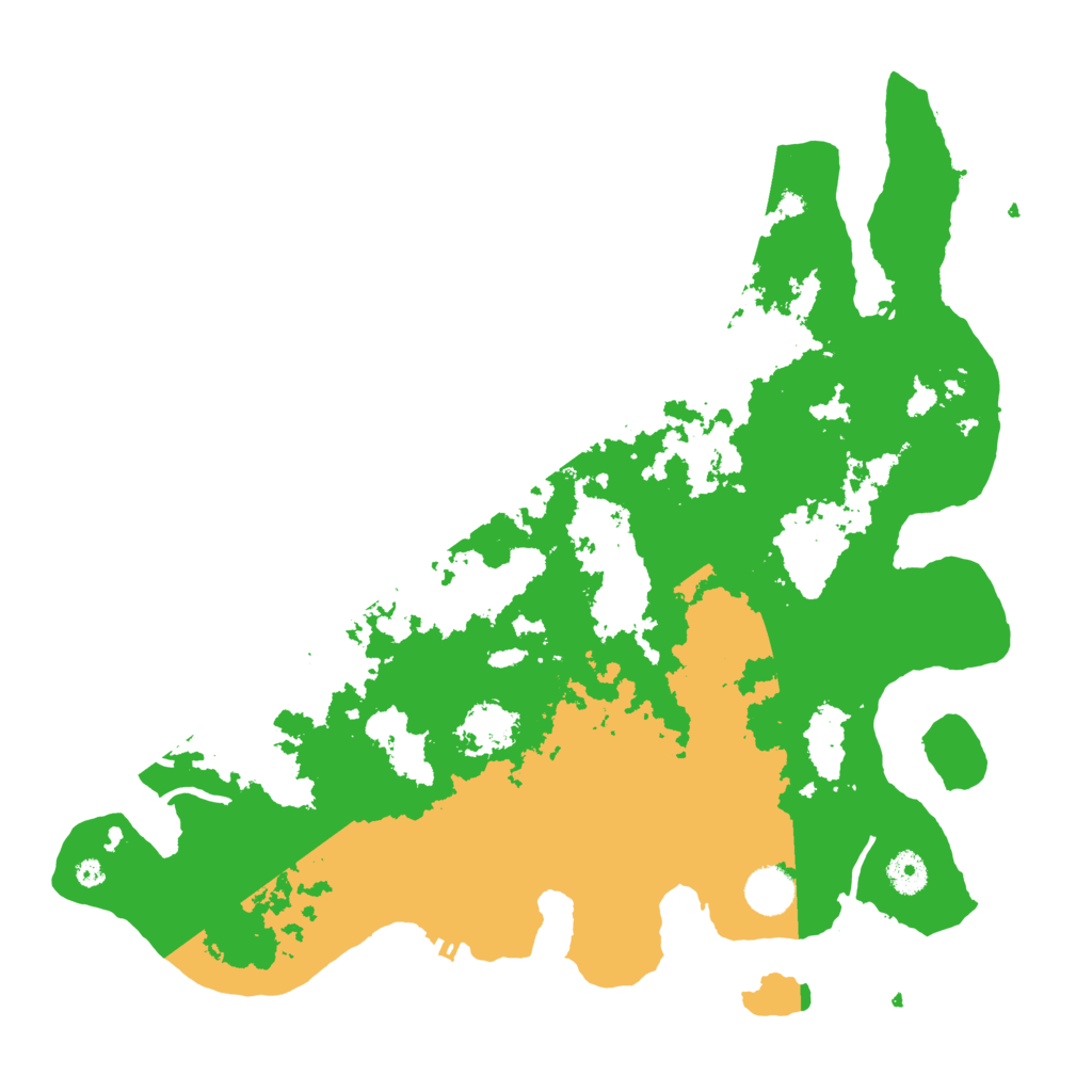 Biome Rust Map: Procedural Map, Size: 4000, Seed: 51158989