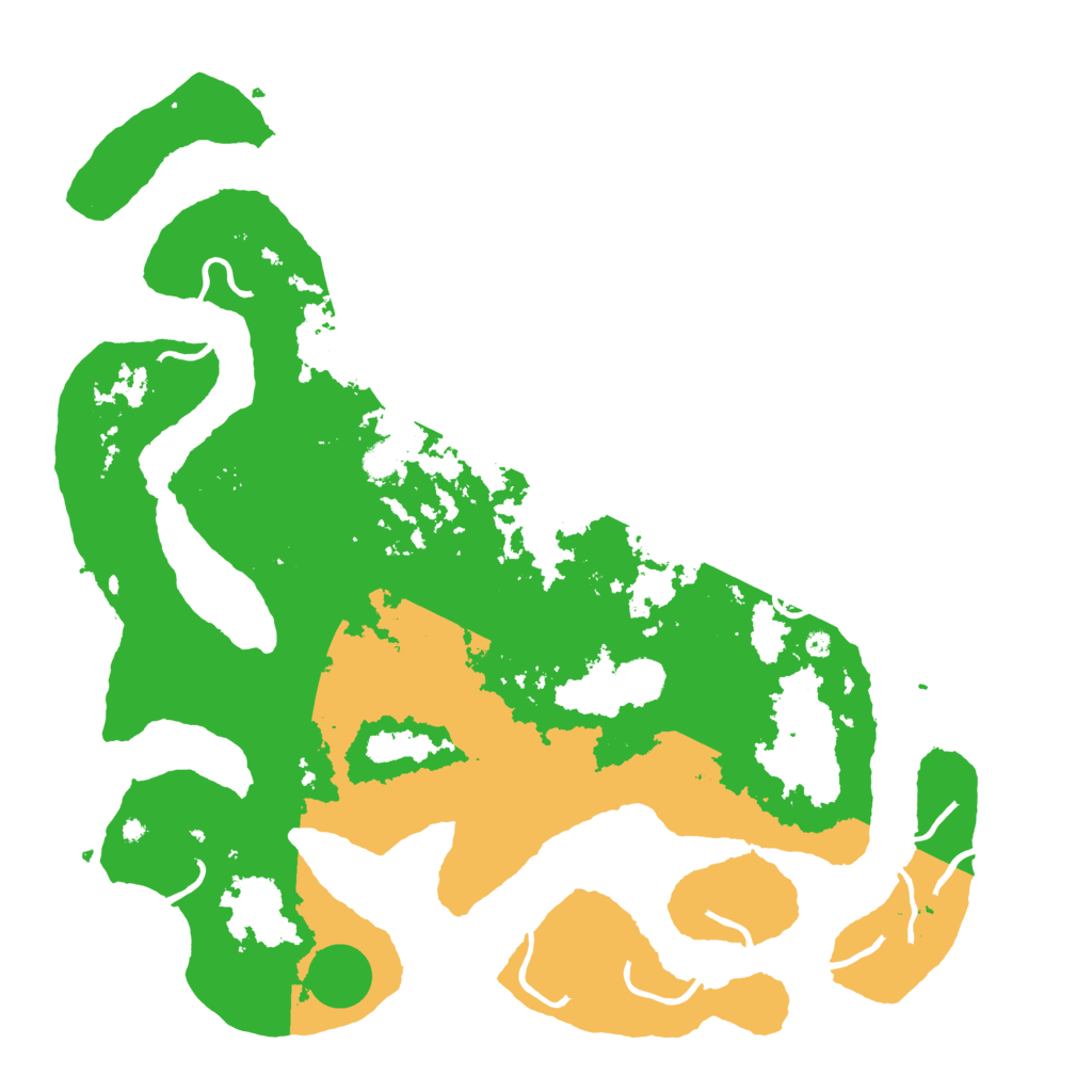 Biome Rust Map: Procedural Map, Size: 4500, Seed: 4231184