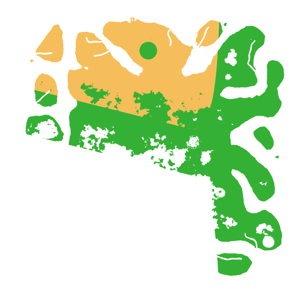 Biome Rust Map: Procedural Map, Size: 4500, Seed: 1533525