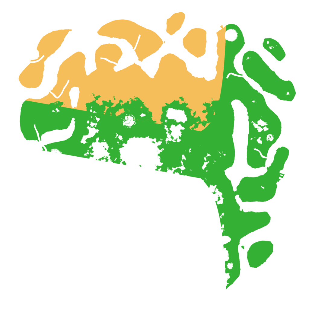 Biome Rust Map: Procedural Map, Size: 4500, Seed: 4407131