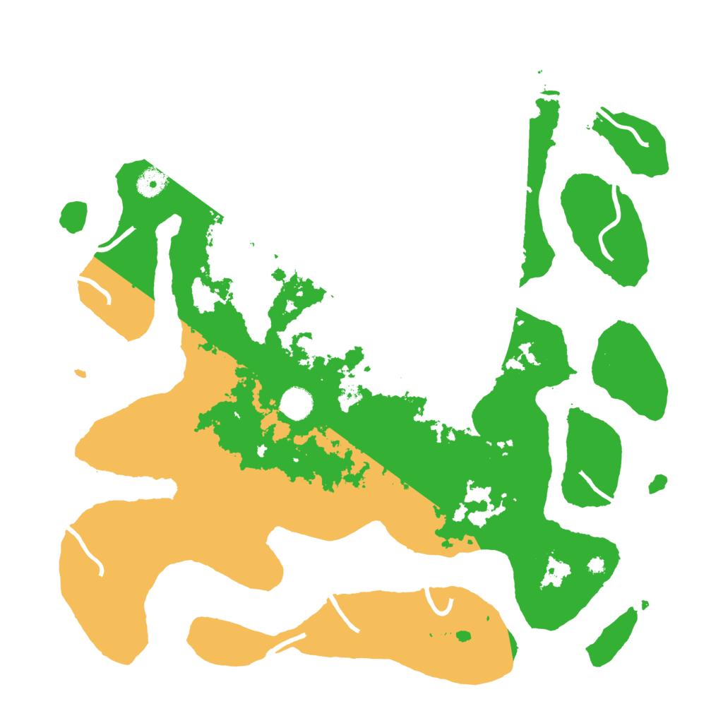 Biome Rust Map: Procedural Map, Size: 4000, Seed: 174001