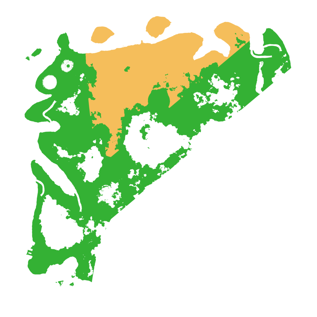 Biome Rust Map: Procedural Map, Size: 3950, Seed: 935117552