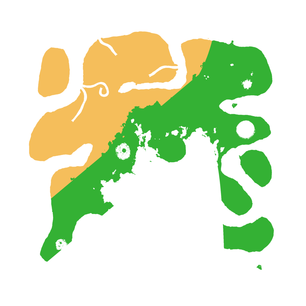 Biome Rust Map: Procedural Map, Size: 3000, Seed: 830447