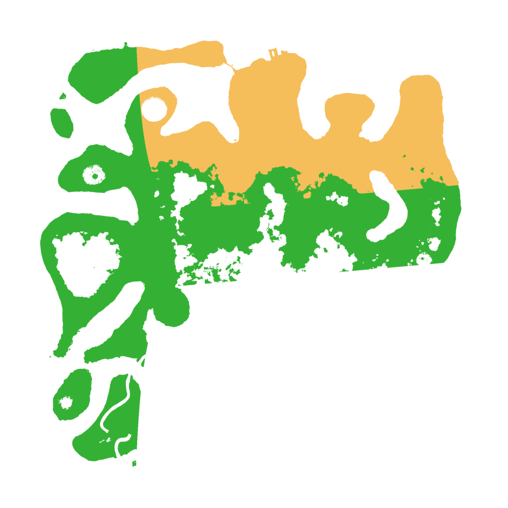 Biome Rust Map: Procedural Map, Size: 3700, Seed: 1968125425