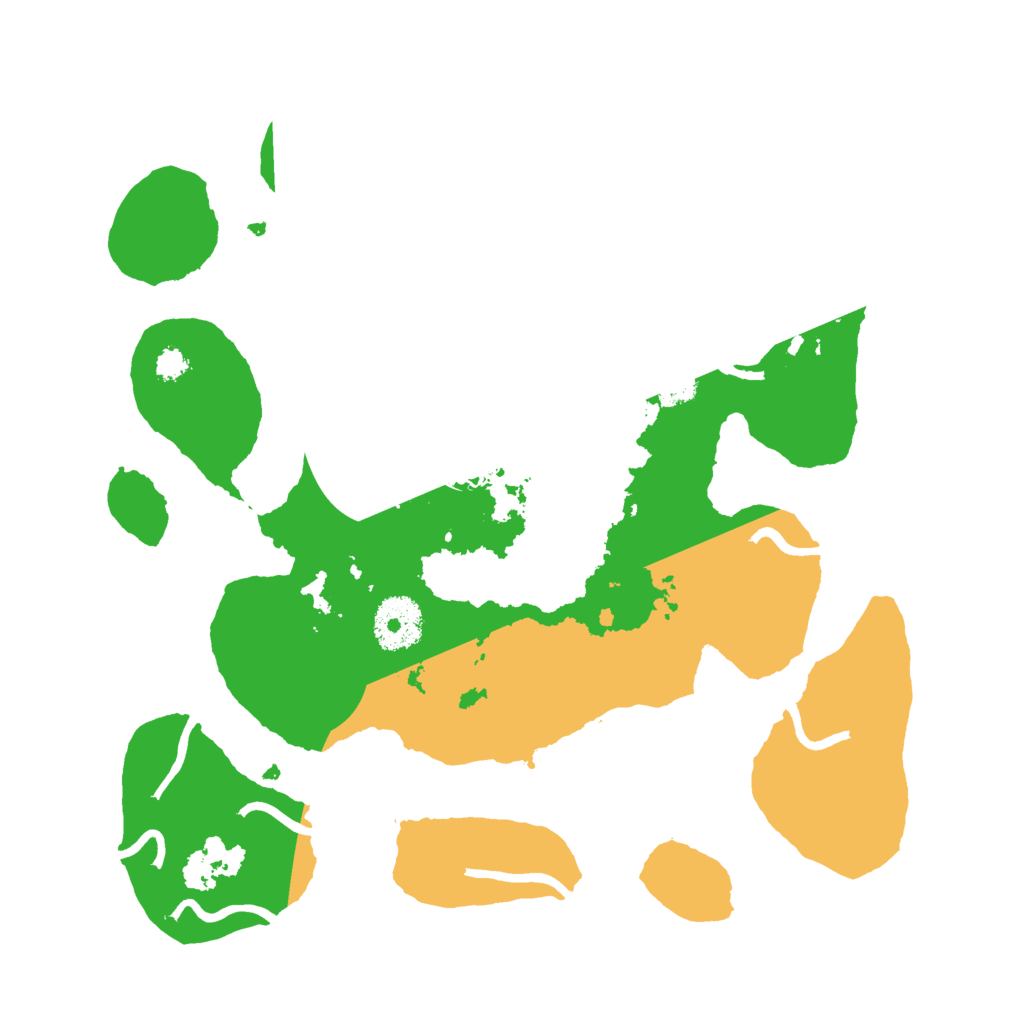 Biome Rust Map: Procedural Map, Size: 3000, Seed: 512825