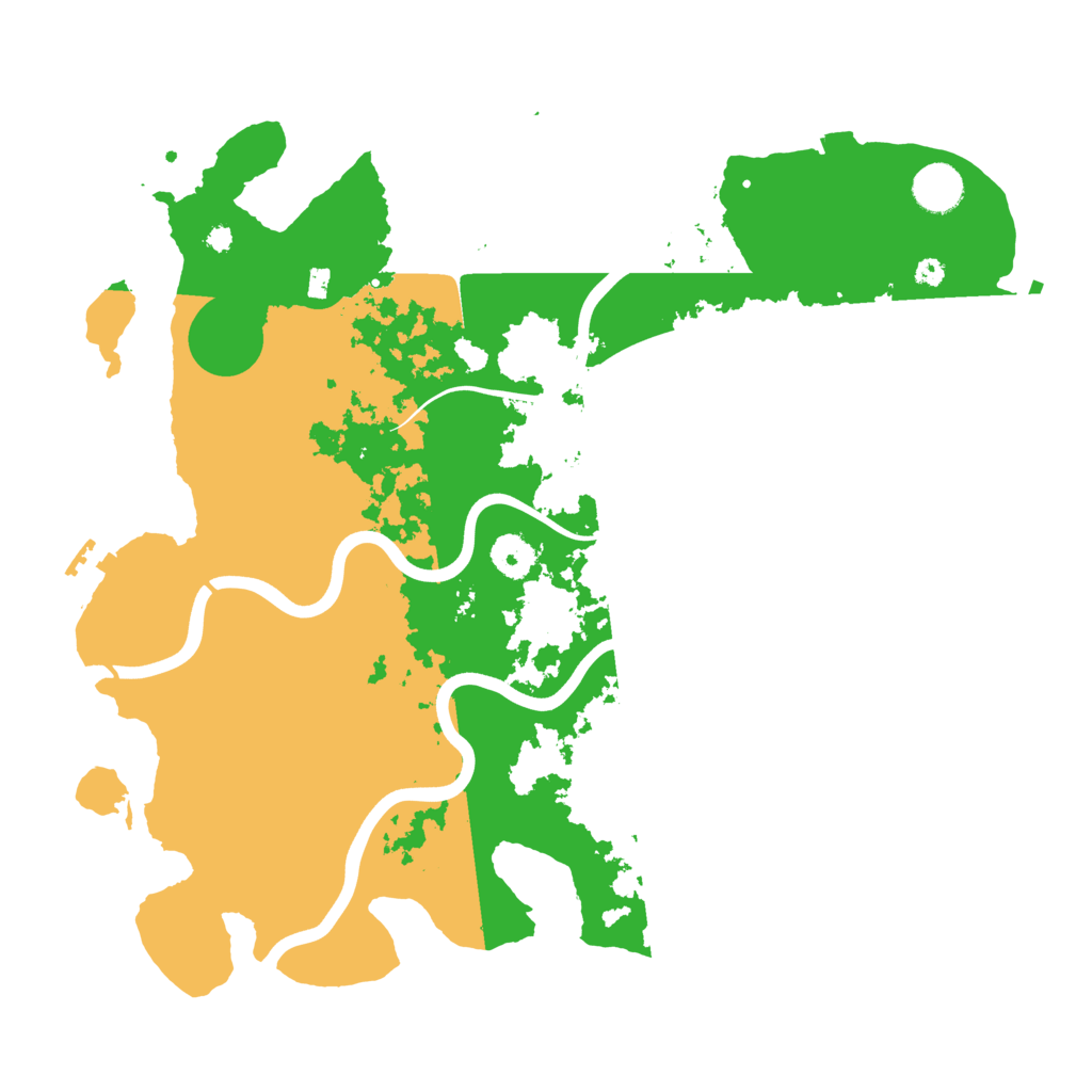 Biome Rust Map: Procedural Map, Size: 3850, Seed: 1030582306