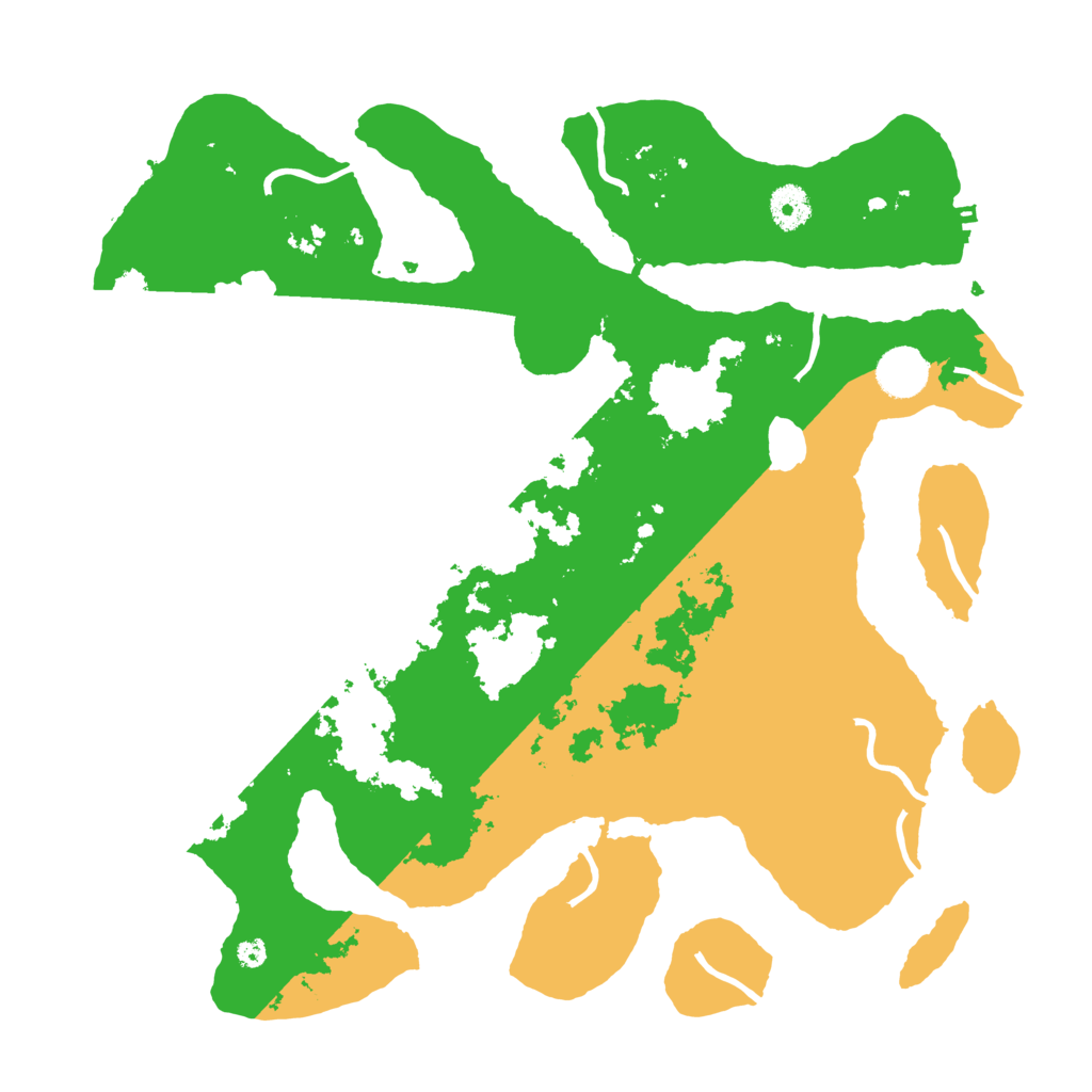 Biome Rust Map: Procedural Map, Size: 3850, Seed: 741264988