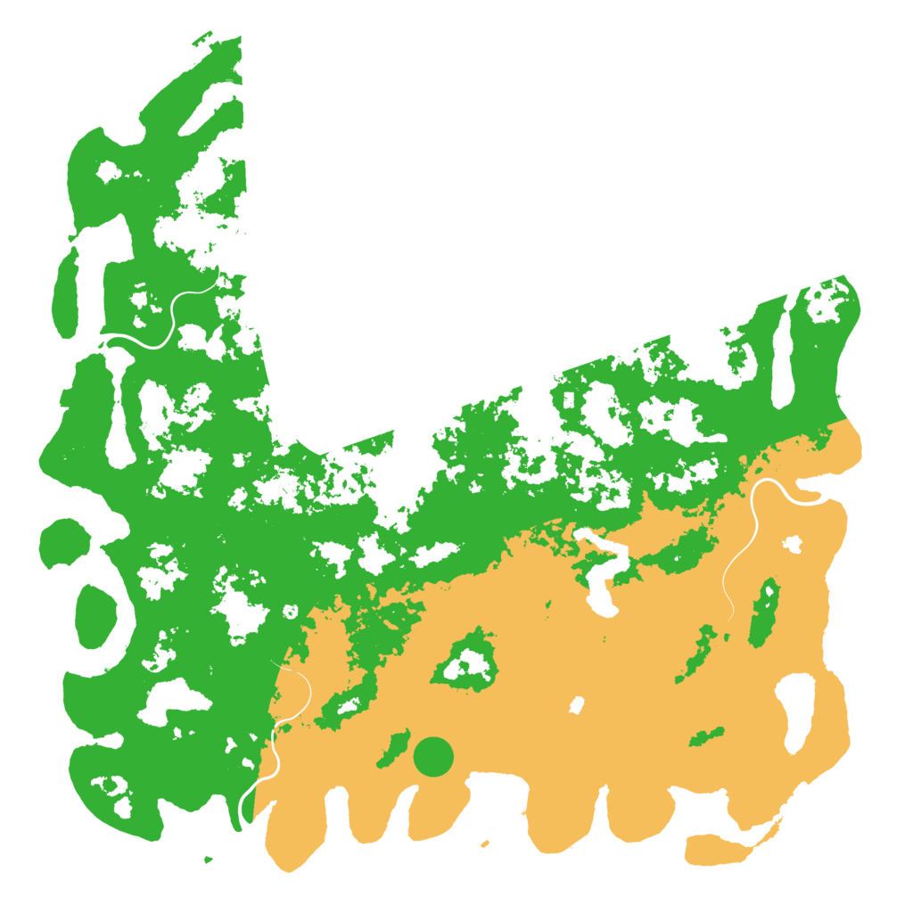 Biome Rust Map: Procedural Map, Size: 5998, Seed: 250