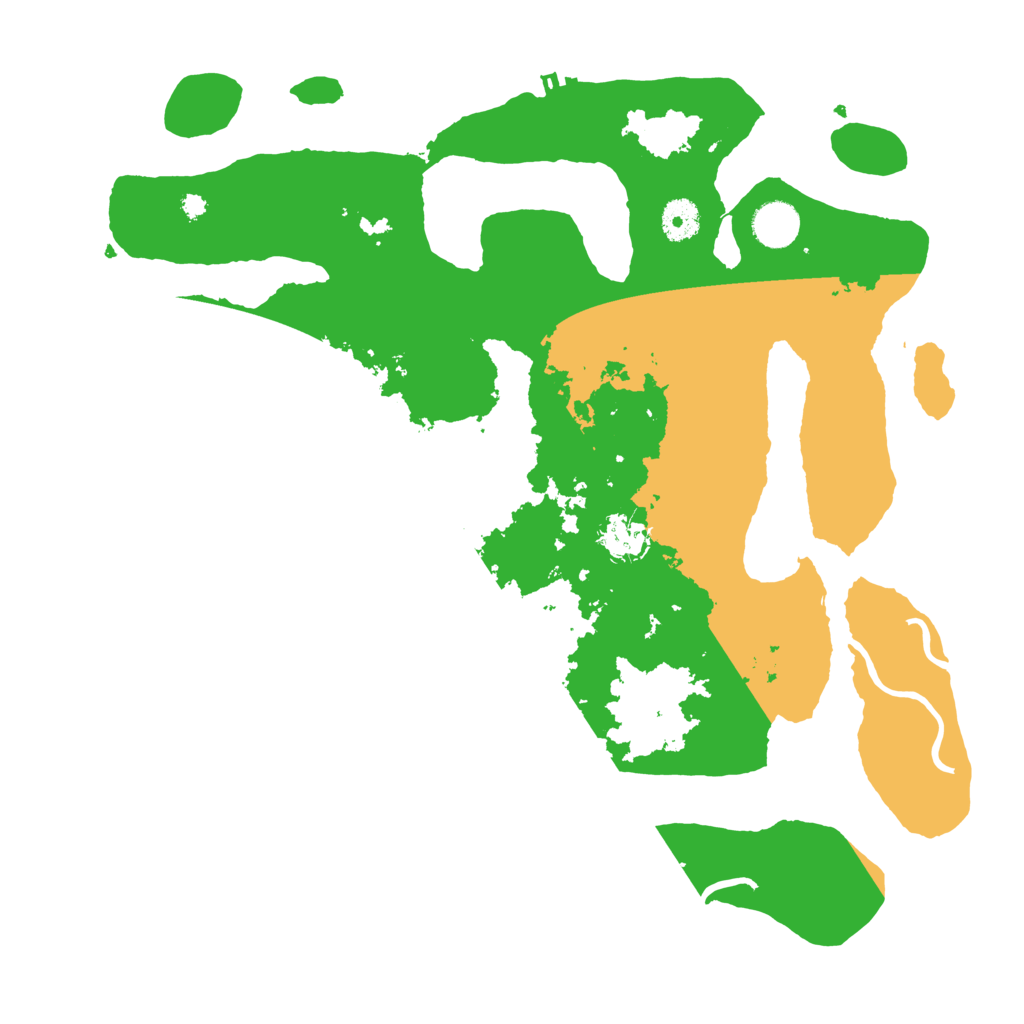 Biome Rust Map: Procedural Map, Size: 3850, Seed: 60054886