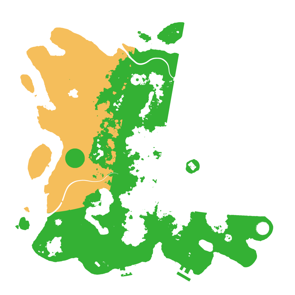Biome Rust Map: Procedural Map, Size: 4000, Seed: 185222770