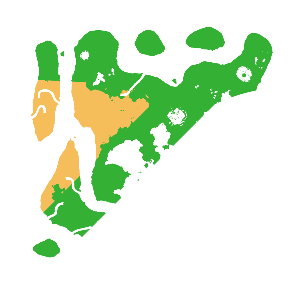 Biome Rust Map: Procedural Map, Size: 3000, Seed: 122554110