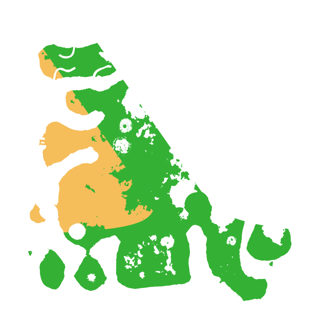 Biome Rust Map: Procedural Map, Size: 3550, Seed: 365164