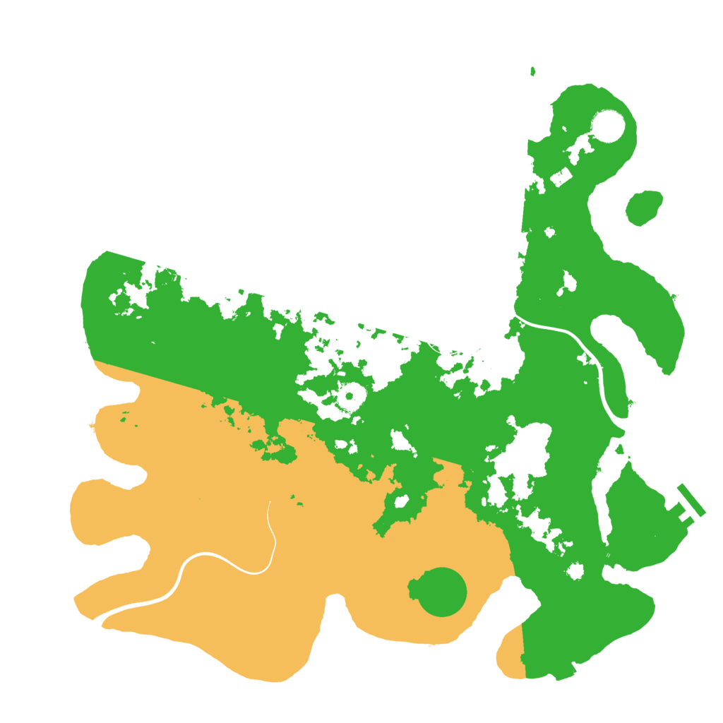 Biome Rust Map: Procedural Map, Size: 3850, Seed: 1897063972